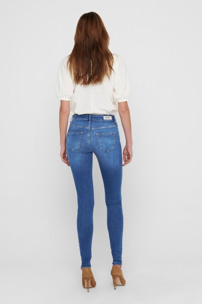 ONLBLUSH LIFE MID SKINNY REA12187 15225794 Medium Blue Denim